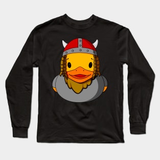 Viking Rubber Duck Long Sleeve T-Shirt